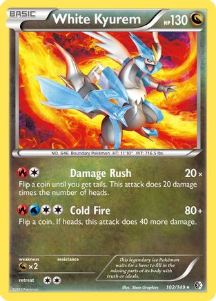 White Kyurem/149 - Boundaries Crossed-1