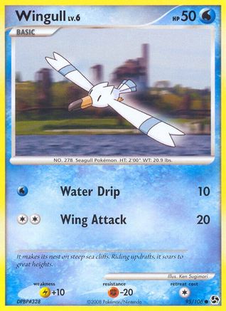 Wingull/106 - Great Encounters Reverse Holofoil-1