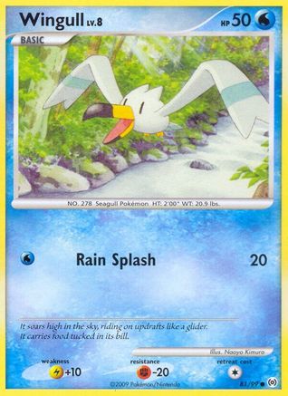 Wingull (81) 81/99 - Arceus Reverse Holofoil-1