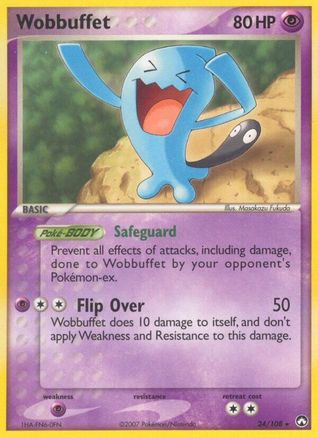 Wobbuffet/108 - Power Keepers Reverse Holofoil-1