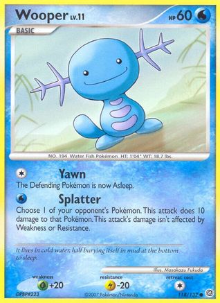 Wooper 118/132 - Secret Wonders-1