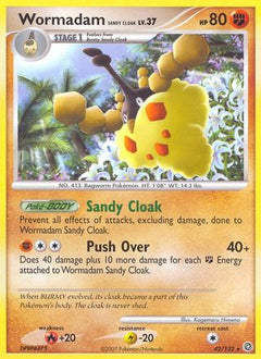 Wormadam Sandy Cloak/132 - Secret Wonders-1