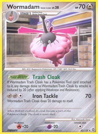 Wormadam Trash Cloak/132 - Secret Wonders-1
