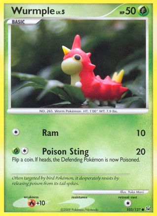 Wurmple 103/127 - Platinum-1