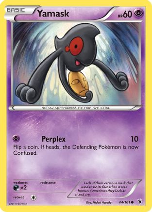Yamask (44)/101 - Noble Victories Reverse Holofoil-1