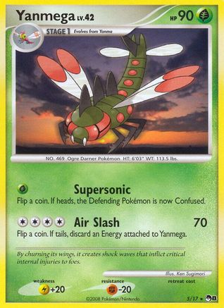 Yanmega/17 - POP Series 8 Holofoil-1