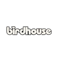 Birdhouse 'Text Logo' Sticker - White-1