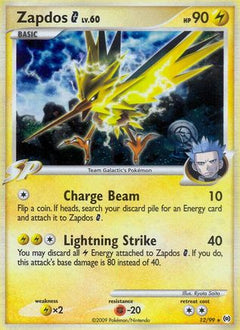 Zapdos G 12/99 - Arceus Reverse Holofoil-1