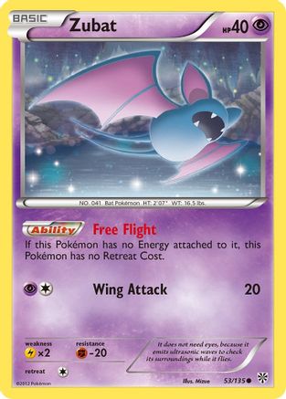 Zubat (53)/135 - Plasma Storm-1