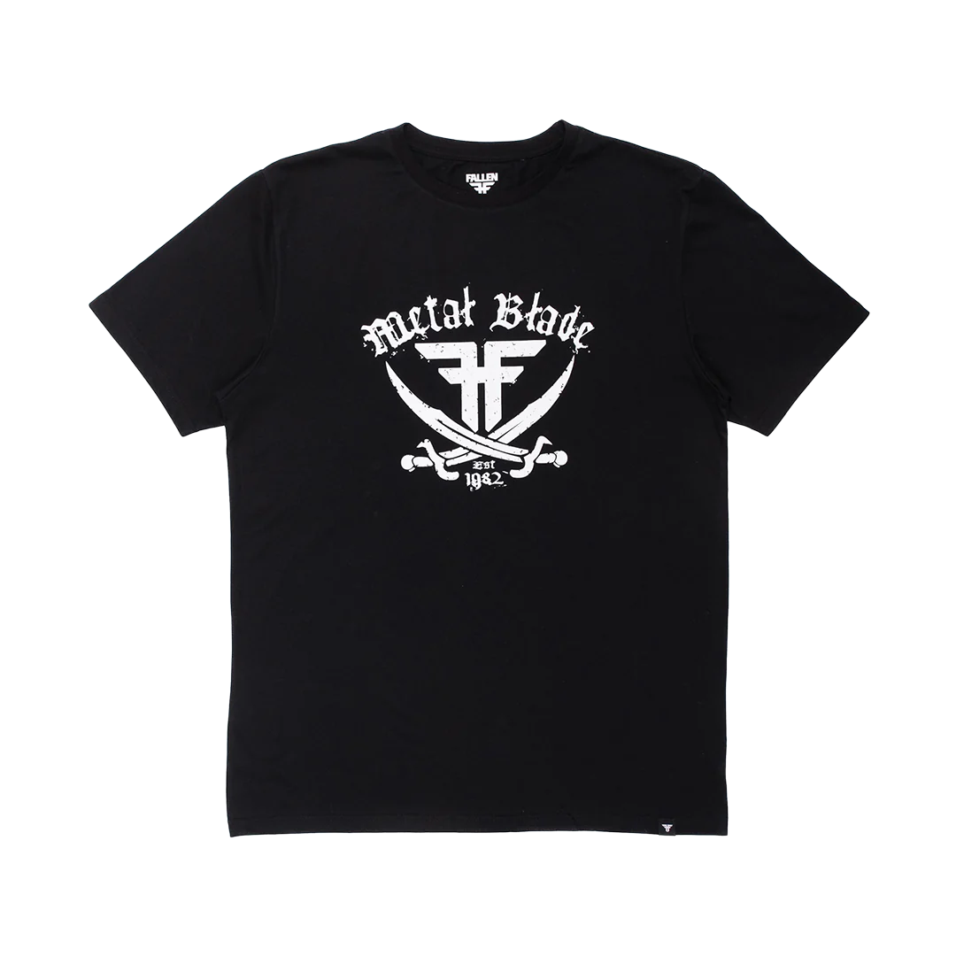 Fallen ' Metal Blade Pirate' Tee - Black-1