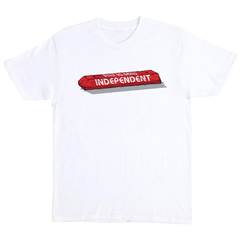 Independent 'BTG Curb' Tee - White-1