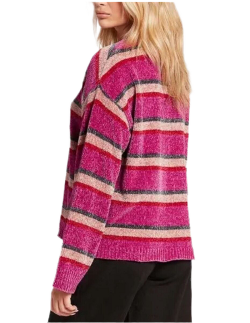 Volcom 'Bubble Tea' Sweaters - Acai Pink-2