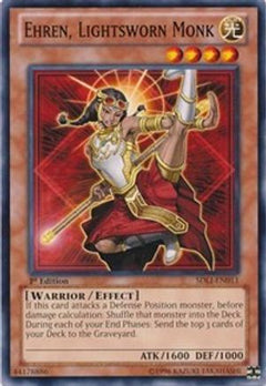 Ehren, Lightsworn Monk (SDLI-EN011) - Structure Deck: Realm of Light 1st Edition-1