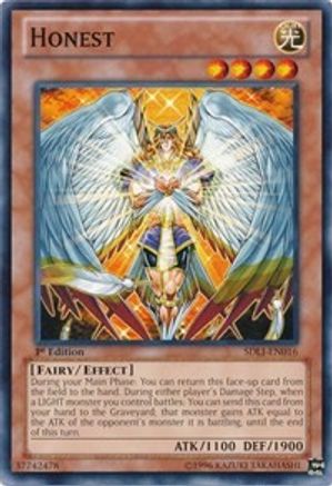Honest (SDLI-EN016) - Structure Deck: Realm of Light 1st Edition-1
