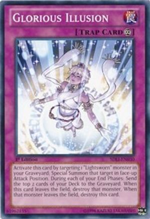 Glorious Illusion (SDLI-EN030) - Structure Deck: Realm of Light 1st Edition-1