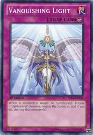 Vanquishing Light (SDLI-EN032) - Structure Deck: Realm of Light 1st Edition-1