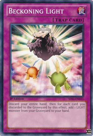 Beckoning Light (SDLI-EN033) - Structure Deck: Realm of Light 1st Edition-1