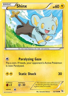Shinx 32/106 - XY  Flashfire-1