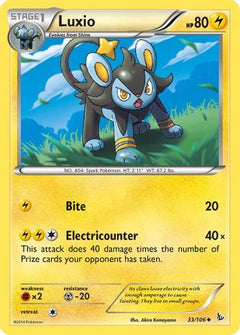 Luxio 33/106 - XY  Flashfire-1