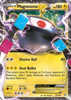 Magnezone EX 35/106 - XY  Flashfire Holofoil-1