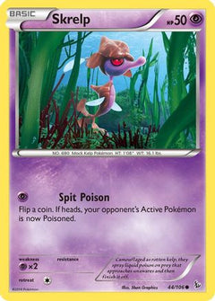 Skrelp 44/106 - XY  Flashfire-1