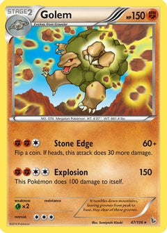 Golem 47/106 - XY  Flashfire-1