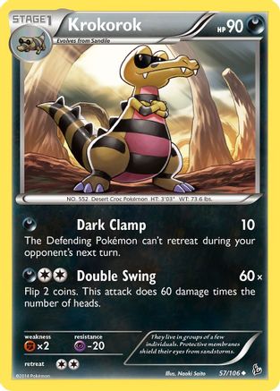 Krokorok 57/106 - XY  Flashfire-1