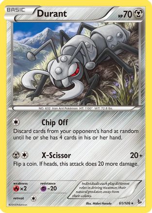 Durant 61/106 - XY  Flashfire-1