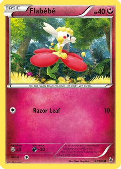 Flabebe (63) 63/106 - XY  Flashfire-1
