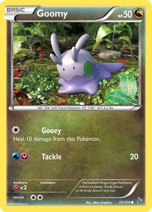Goomy 72/106 - XY  Flashfire-1