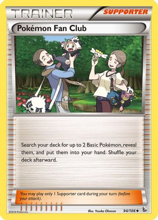 Pokemon Fan Club 94/106 - XY  Flashfire-1