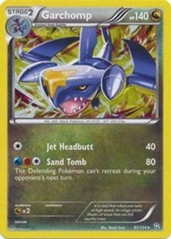 Garchomp - 91/124 (Cracked Ice Holo) - Deck Exclusives Holofoil-1