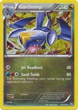 Garchomp - 91/124 (Cracked Ice Holo) - Deck Exclusives Holofoil-1
