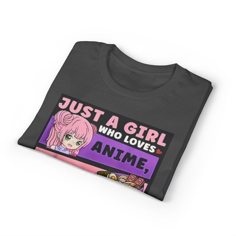 "Just a Girl Who Loves Anime Ramen and Sketching" T-Shirt-43