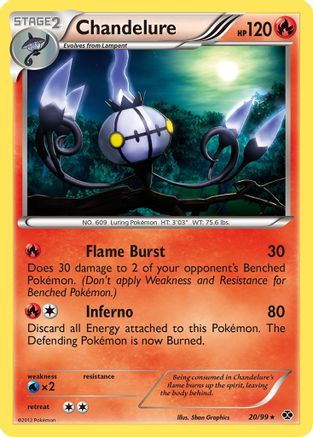 Chandelure 20/99 - Next Destinies Holofoil-1