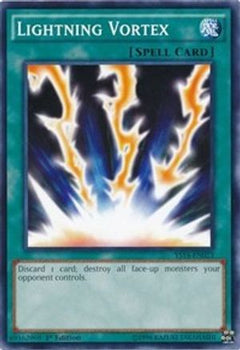 Lightning Vortex (YS14-EN023) - Super Starter: Space-Time Showdown 1st Edition-1