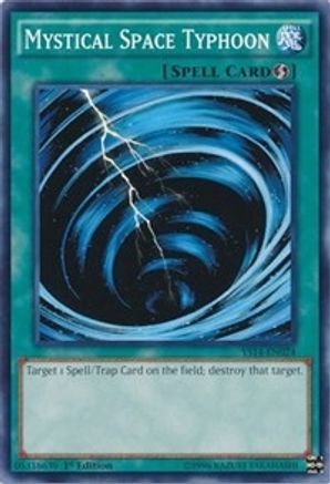 Mystical Space Typhoon (YS14-EN024) - Super Starter: Space-Time Showdown 1st Edition-1