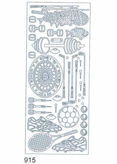 Deco Stickers - Sports-1