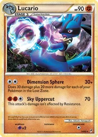 Lucario - 14/95 (Call of Legends) - Deck Exclusives-1