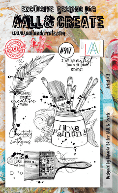 AALL and Create Stamp Set - 917 - Artist Kit-1