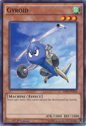 Gyroid (BP03-EN016) - Battle Pack 3: Monster League 1st Edition-1