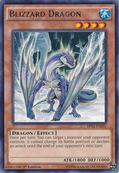 Blizzard Dragon (BP03-EN031) - Battle Pack 3: Monster League 1st Edition-1