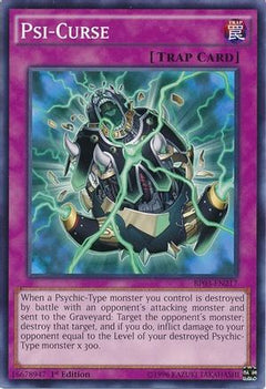 Psi-Curse (BP03-EN217) - Battle Pack 3: Monster League 1st Edition-1