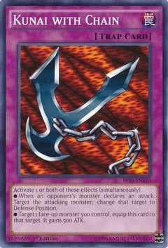 Kunai with Chain (BP03-EN210) - Battle Pack 3: Monster League 1st Edition-1