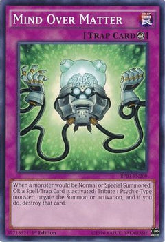 Mind Over Matter (BP03-EN209) - Battle Pack 3: Monster League 1st Edition-1