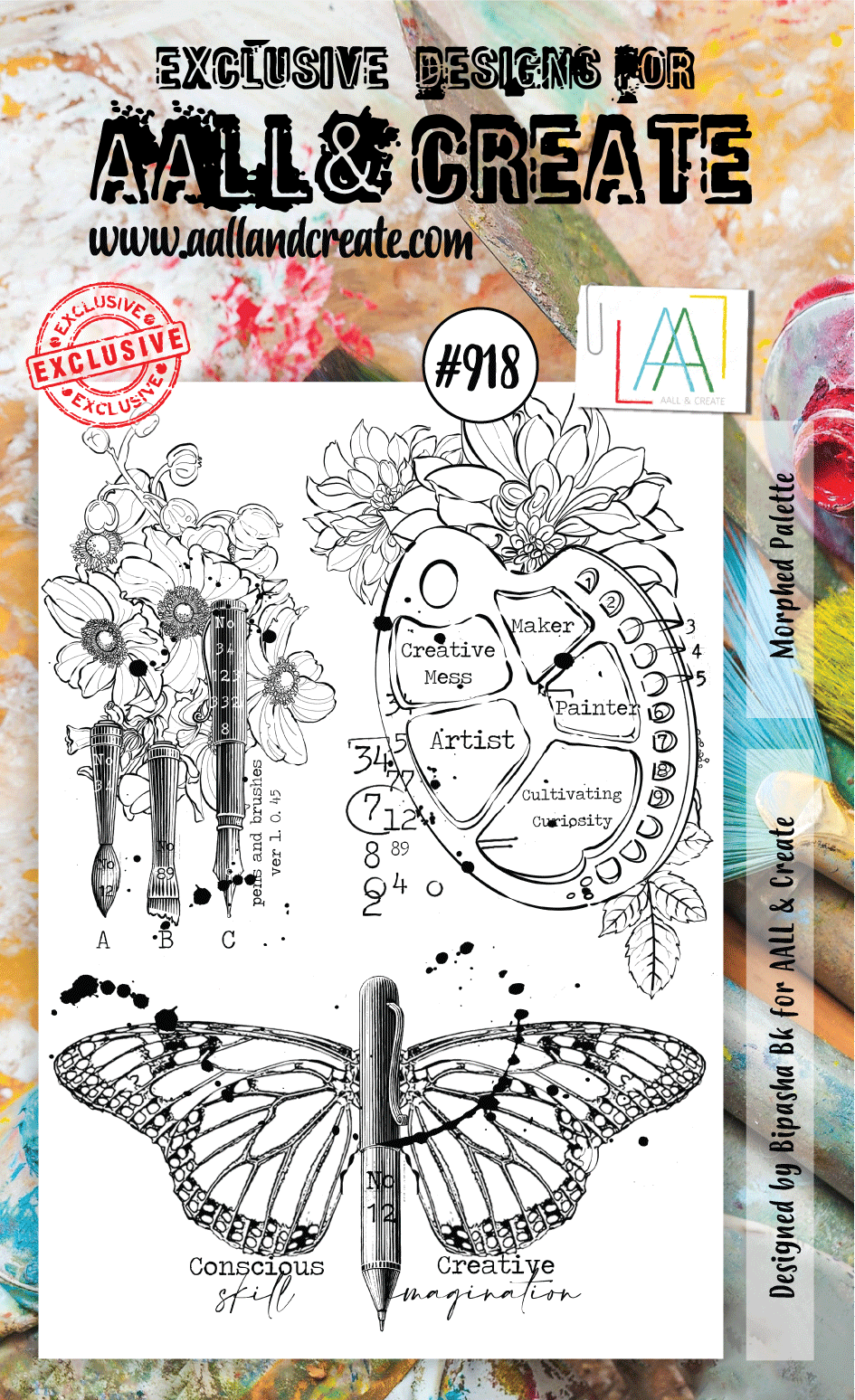 AALL and Create Stamp Set - 918 - Morphed Palette-1