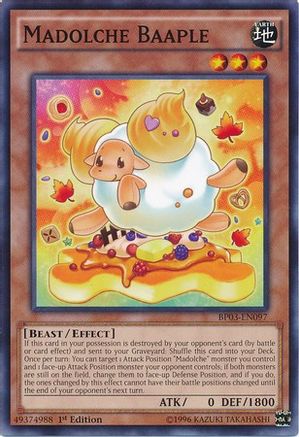 Madolche Baaple (BP03-EN097) - Battle Pack 3: Monster League 1st Edition-1