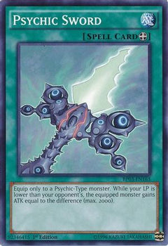 Psychic Sword (BP03-EN163) - Battle Pack 3: Monster League 1st Edition-1