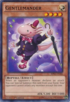 Gentlemander (BP03-EN106) - Battle Pack 3: Monster League 1st Edition-1