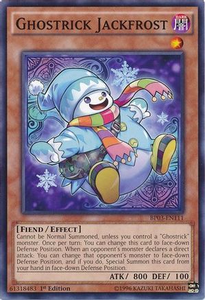 Ghostrick Jackfrost (BP03-EN111) - Battle Pack 3: Monster League 1st Edition-1
